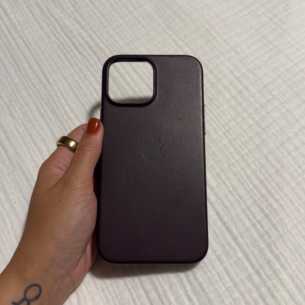 Leather iPhone 13 Pro Max case